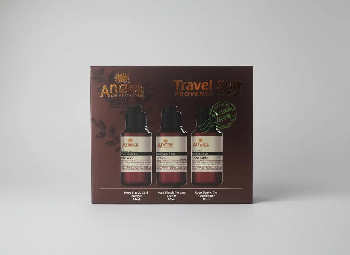 Angel En Provence Rose Elastic Curl Travel X3 80ml Mg Hair Progress