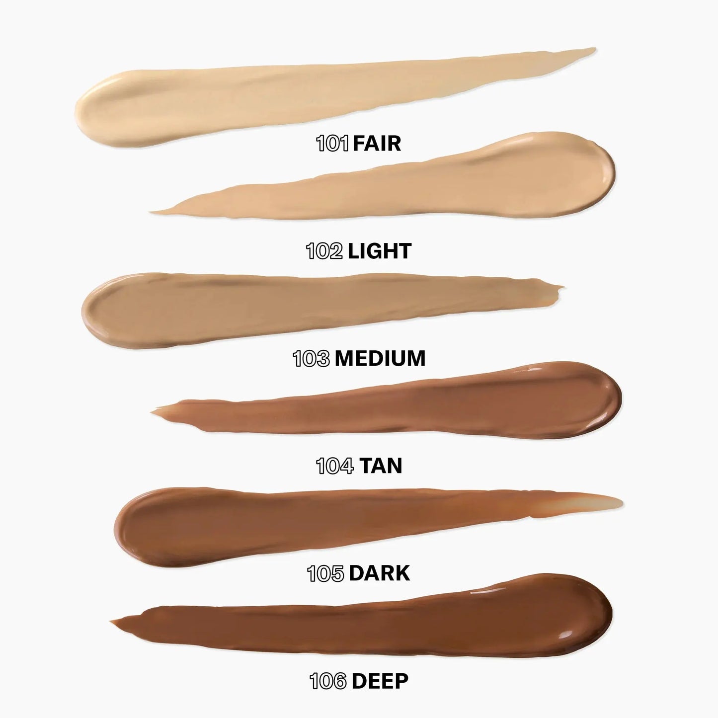 Mesauda Fondotinta DEW SHIELD colore Fair 101 Mg Hair Progress